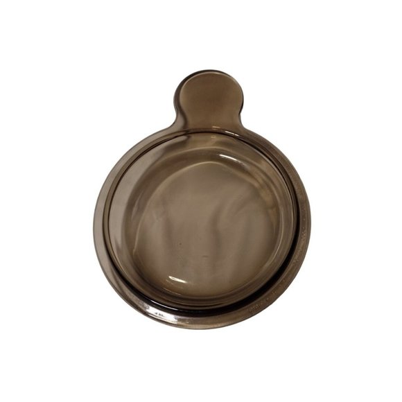 Amber Pyrex P-150-C Lid Very Good Used Condition - Picture 2 of 3